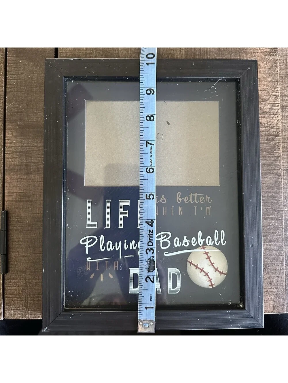 Baseball Dad Photo Frame Life Is Better Playing Baseball With Dad Father's Day